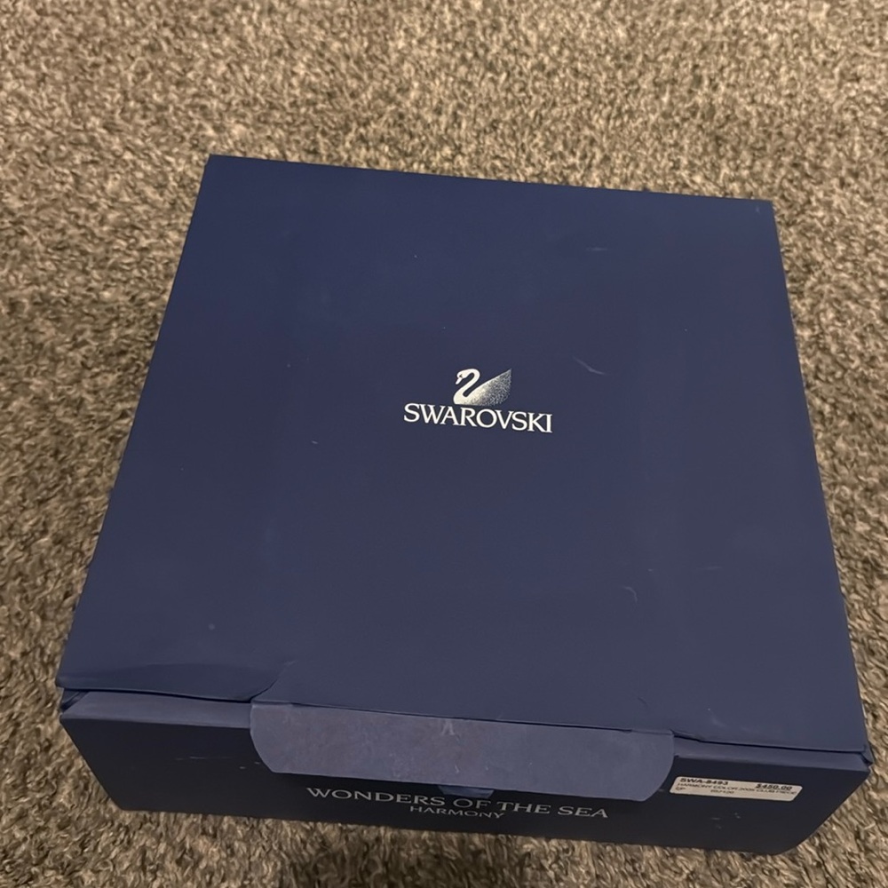 Wonders of the Sea Swarovski Crystal Society Certificate of Authenticity in box